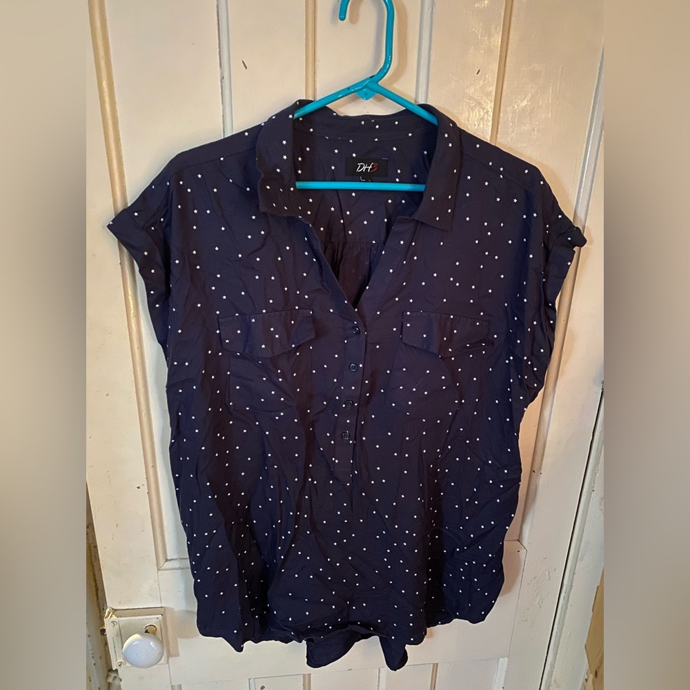 XL starry blouse